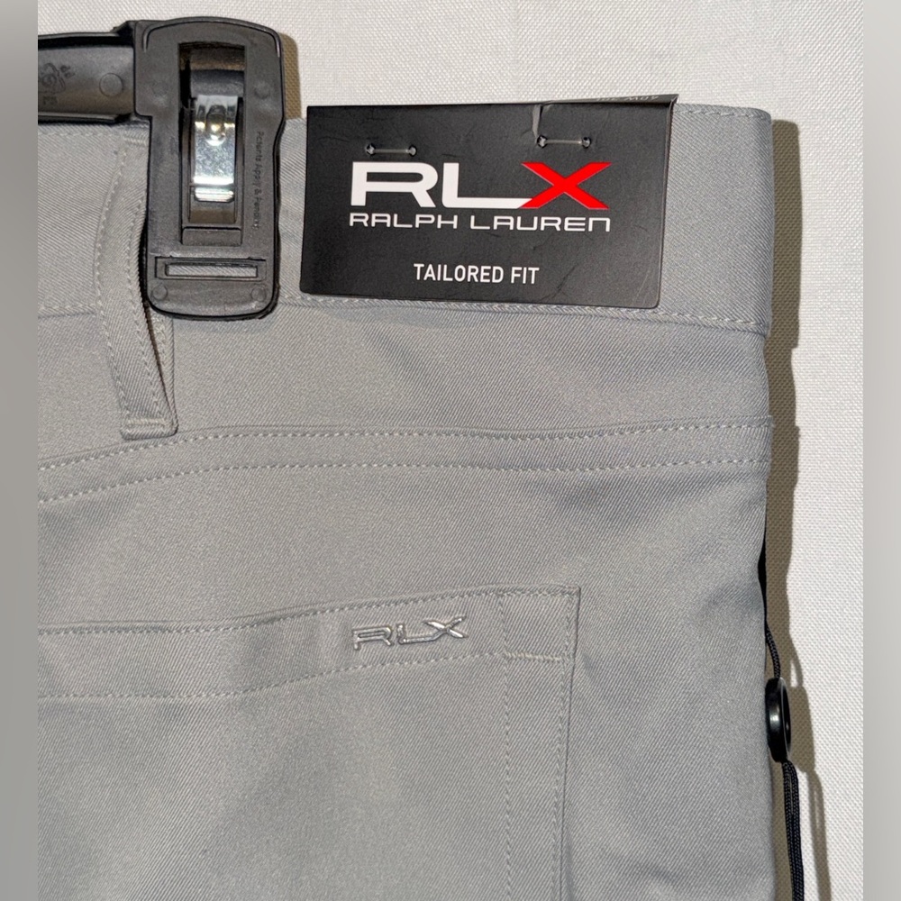 Ralph Lauren RLX Pants Gray Golf Performance Chinos Trousers 41 Mens 40x30 NWT